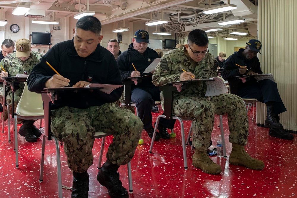 1st Class Advancement Exam