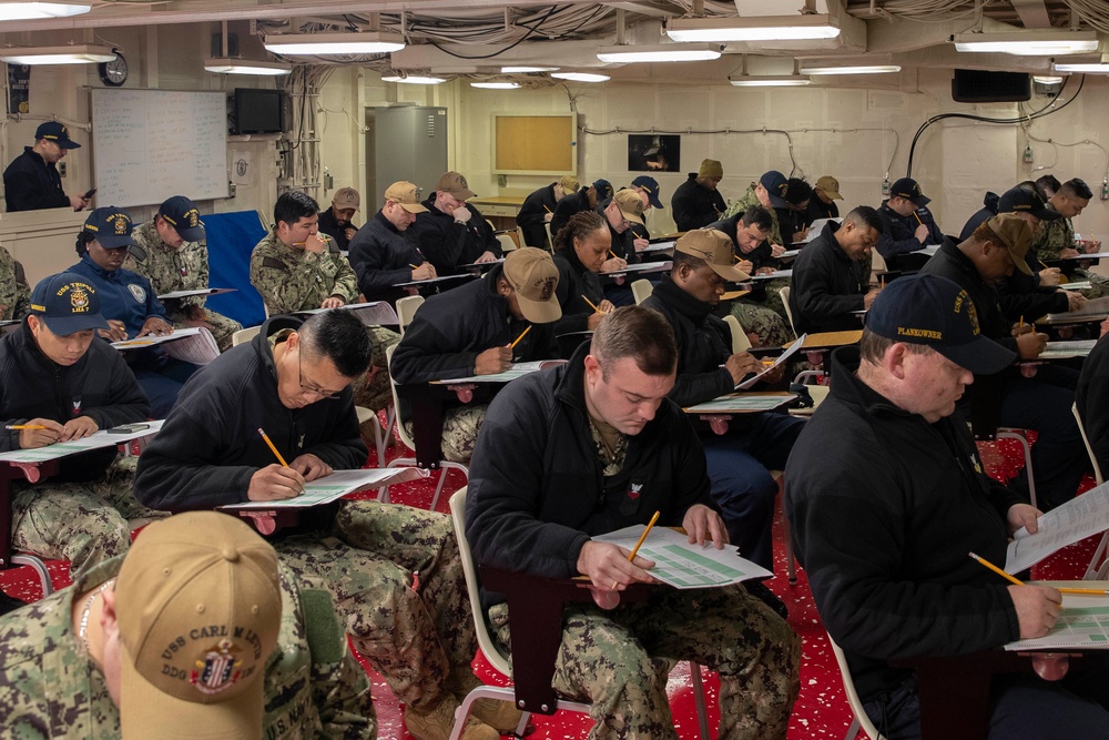 1st Class Advancement Exam