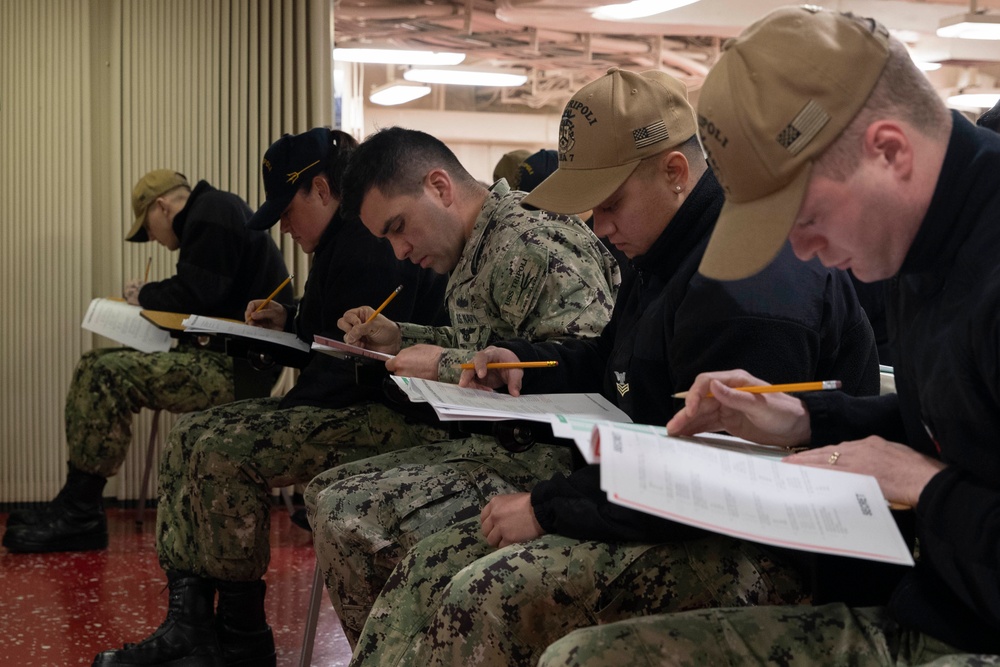 1st Class Advancement Exam