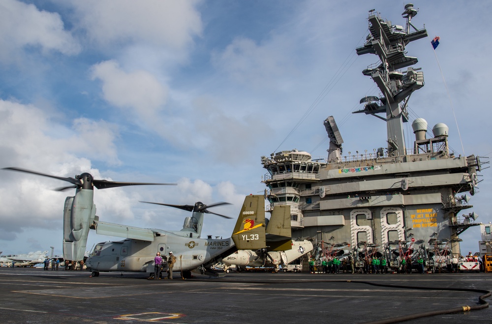 Nimitz Conducts Flight Operations