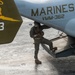 U.S. Marine Awaits Personnel Onload