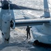 U.S. Marine Awaits Personnel Onload