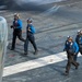 U.S. Navy Sailors Prepare To Remove Chocks And Chains