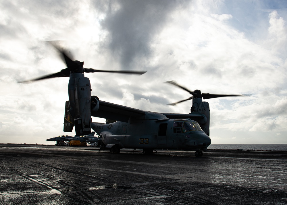 Nimitz Conducts Flight Ops