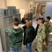 USS Gerald R. Ford (CVN 78) Sailors tour Museum Collections Facility onboard Naval Station Norfolk