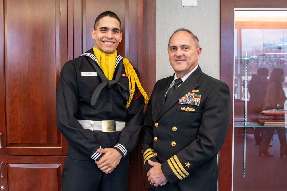 Pass-in-Review at US Navy Recruit Training Command