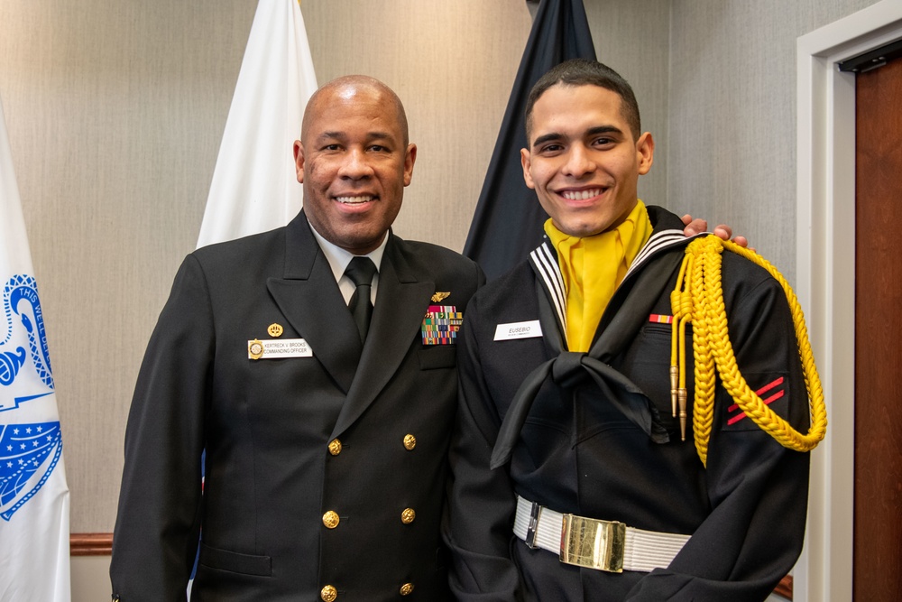 Pass-in-Review at US Navy Recruit Training Command