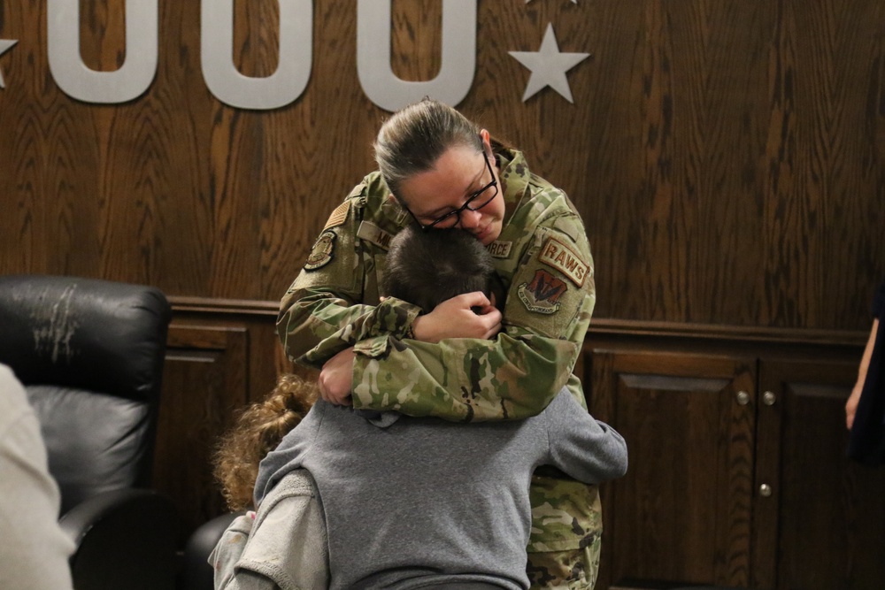 211th EIS Airmen leave home for deployment