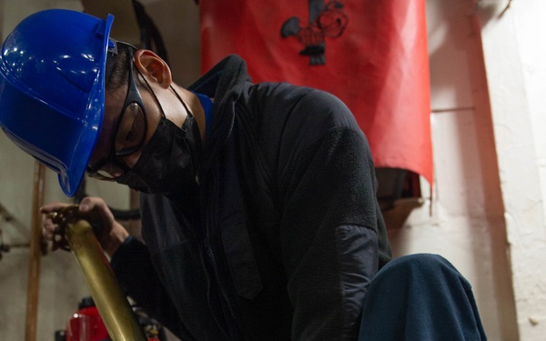 Truman is the flagship of the Harry S. Truman Carrier Strike Group and is currently in port aboard Naval Station Norfolk.