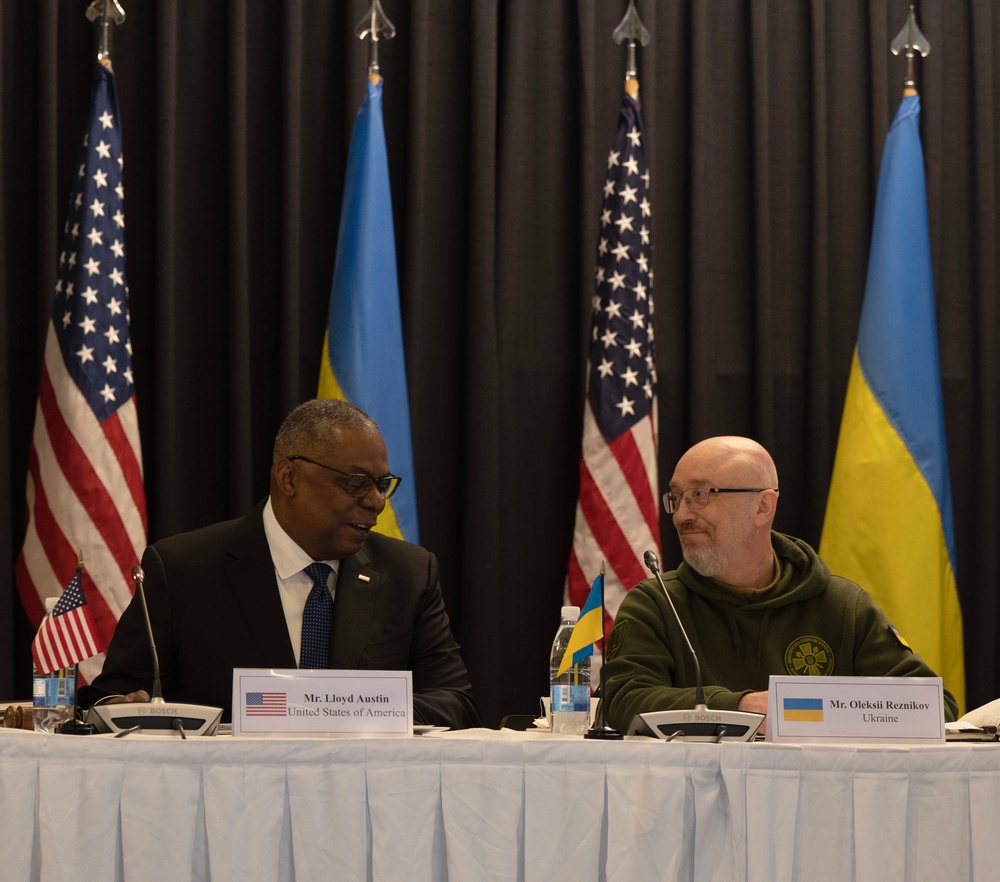 U.S. Secretary of Defense hosts world leaders for eighth UDCG