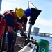 U.S. Coast Guard Aids to Navigation team St. Petersburg conducts maintenance in caloosahatchee river