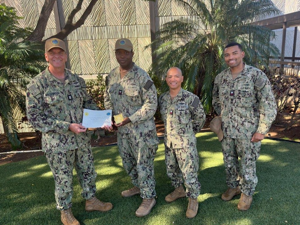 NCTAMS PAC January 2023 Sailor of the Month - IT2 Pitchford