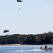 5th Ranger Training Battalion Parachutes into West Point Lake