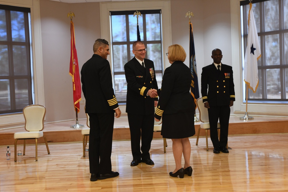 NMRTC Camp Lejeune's reserve component hosts change of command