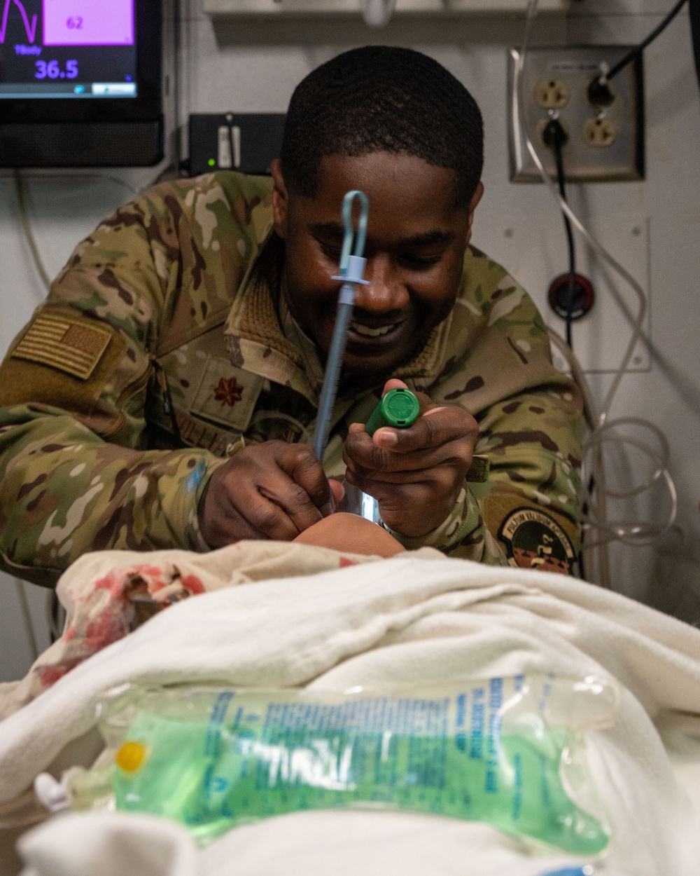 5th Medical Group Utilizes Trinity Health’s SIM Truck for Training Day