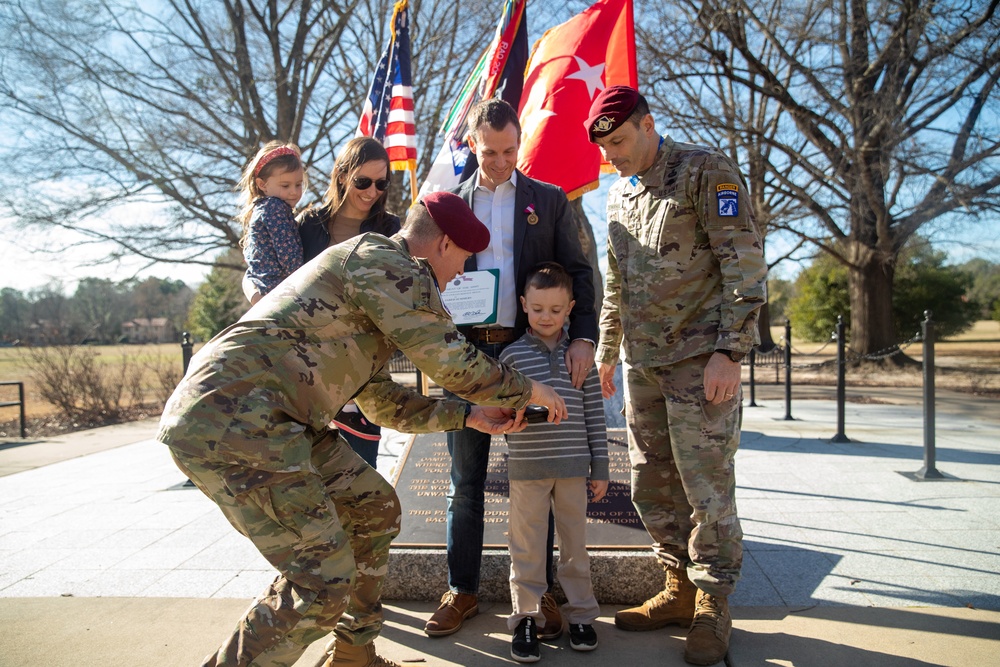 XVIII Airborne Corps Honors Outgoing Chief Technology Officer