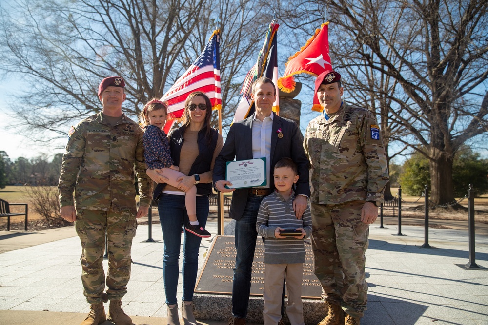 XVIII Airborne Corps Honors Outgoing Chief Technology Officer