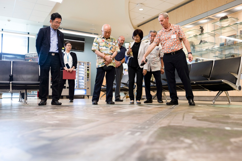 Chairman of the Yamaguchi Prefecture Assembly visits MCBH