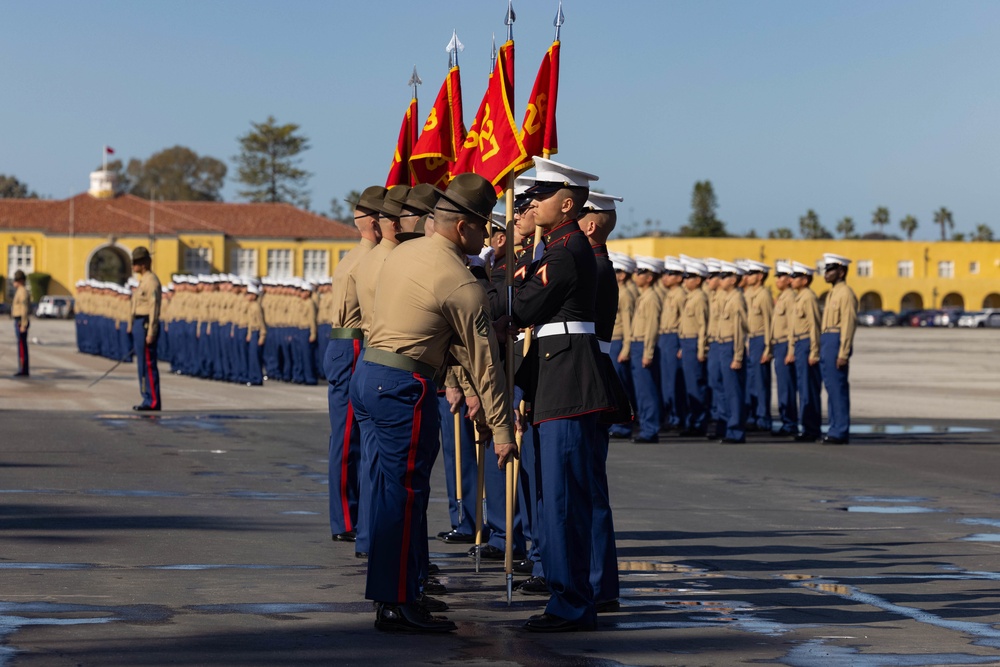 Bravo Company graduation