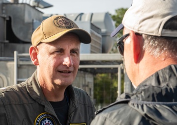 Navy Region Southeast commander visits NSWC PCD Navy lab