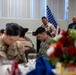 NCO, Marine of the Quarter celebrate their achievement with an Armed Services YMCA sponsored luncheon