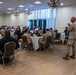 NCO, Marine of the Quarter celebrate their achievement with an Armed Services YMCA sponsored luncheon