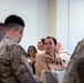 NCO, Marine of the Quarter celebrate their achievement with an Armed Services YMCA sponsored luncheon