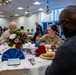 NCO, Marine of the Quarter celebrate their achievement with an Armed Services YMCA sponsored luncheon