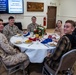 NCO, Marine of the Quarter celebrate their achievement with an Armed Services YMCA sponsored luncheon