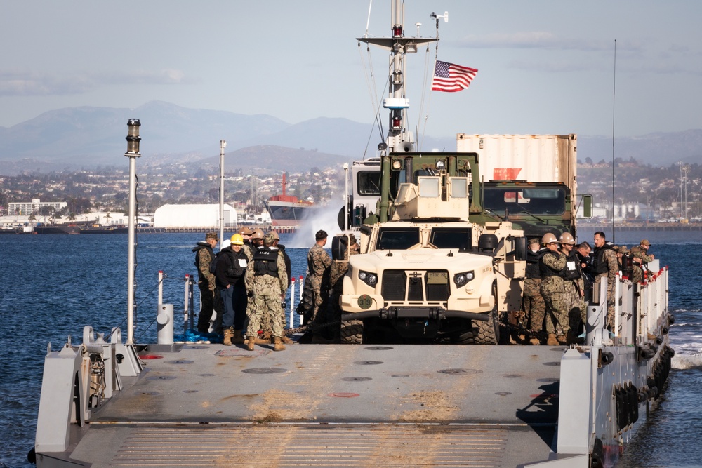 Naval Beach Group 1 Amphibious Exercise