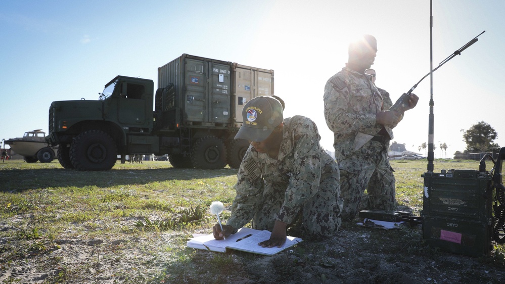 Naval Beach Group 1 Amphibious Exercise