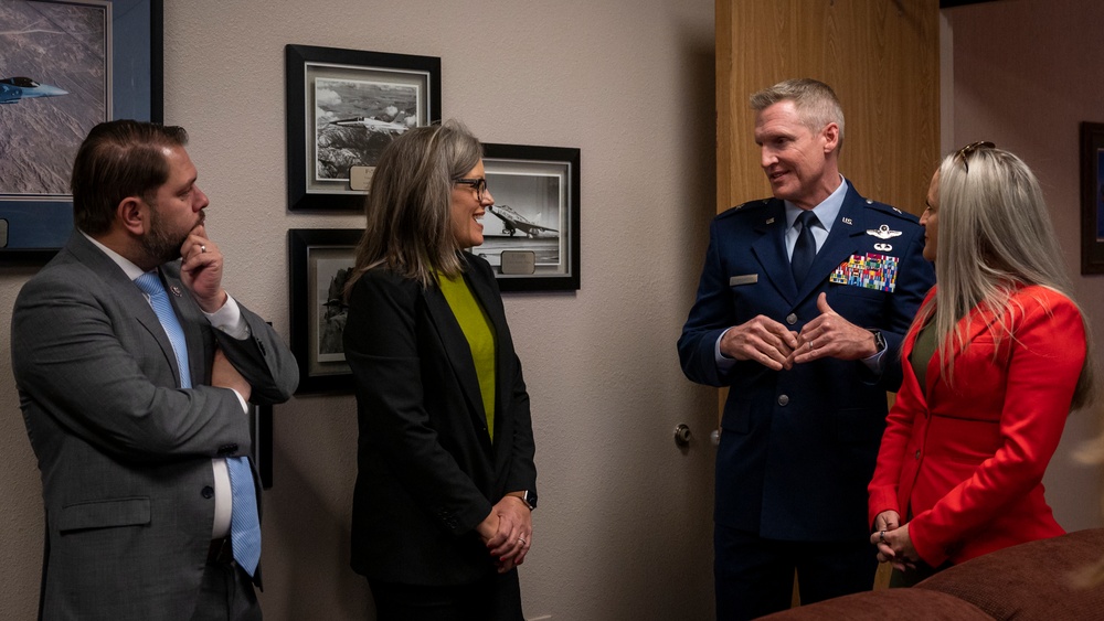 VPOTUS and DVs visit Luke AFB