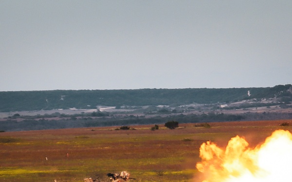 B Company 1-9 CAV Conducts Tank Gunnery