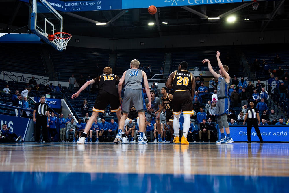USAFA Basketball vs Wyoming 2022