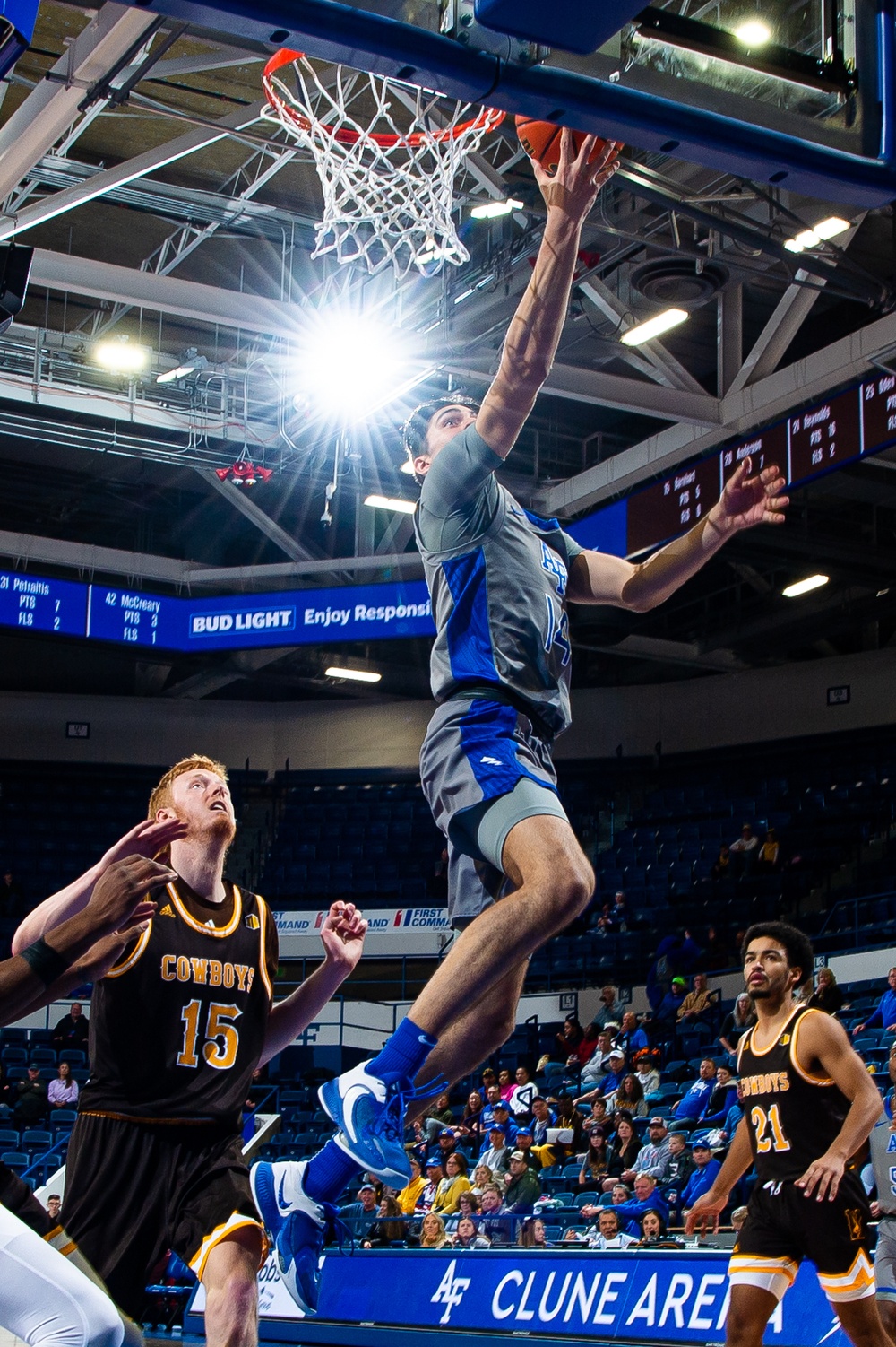 USAFA Basketball vs Wyoming 2022