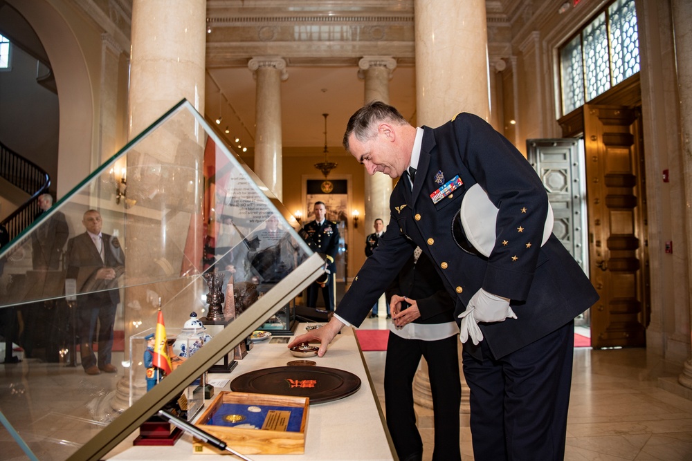 France Vice Chief of Defense Gen. Eric Autellet Participates in an Armed Forces Full Honors Wreath-Laying Ceremony at the Tomb of the Unknown Soldier