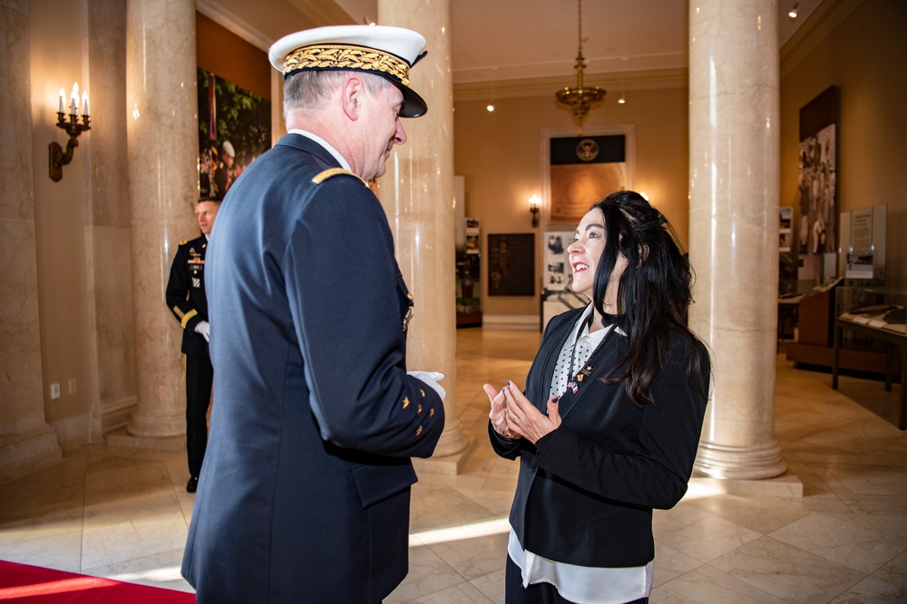 France Vice Chief of Defense Gen. Eric Autellet Participates in an Armed Forces Full Honors Wreath-Laying Ceremony at the Tomb of the Unknown Soldier