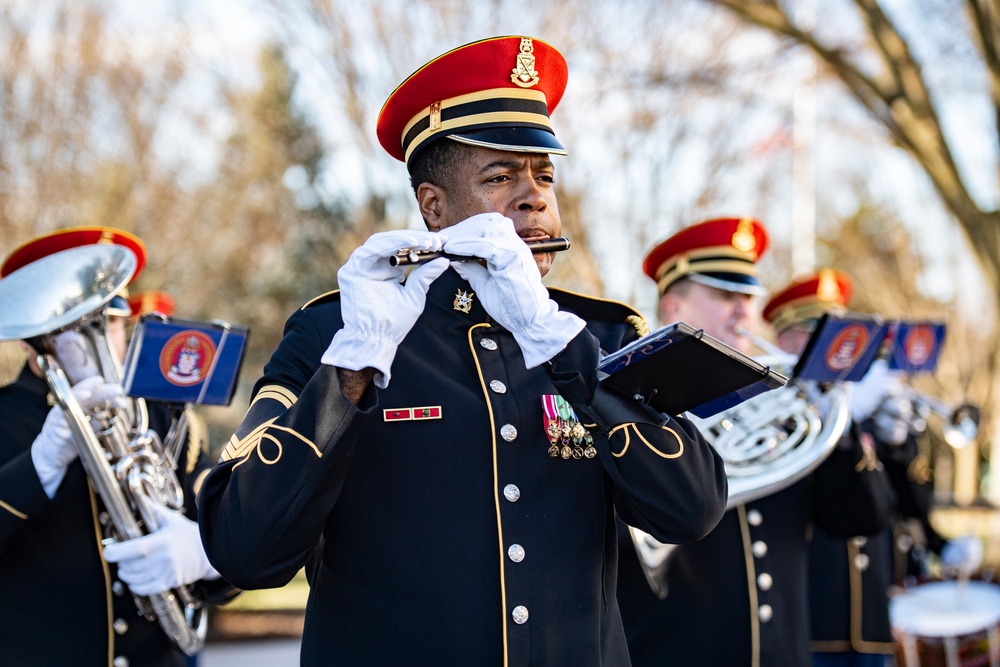 France Vice Chief of Defense Gen. Eric Autellet Participates in an Armed Forces Full Honors Wreath-Laying Ceremony at the Tomb of the Unknown Soldier