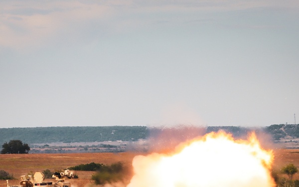 B Company 1-9 CAV Conducts Tank Gunnery