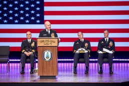USS IWO JIMA CHANGE OF COMMAND