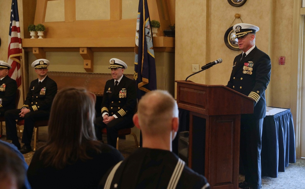 USS New Hampshire Holds Change of Command