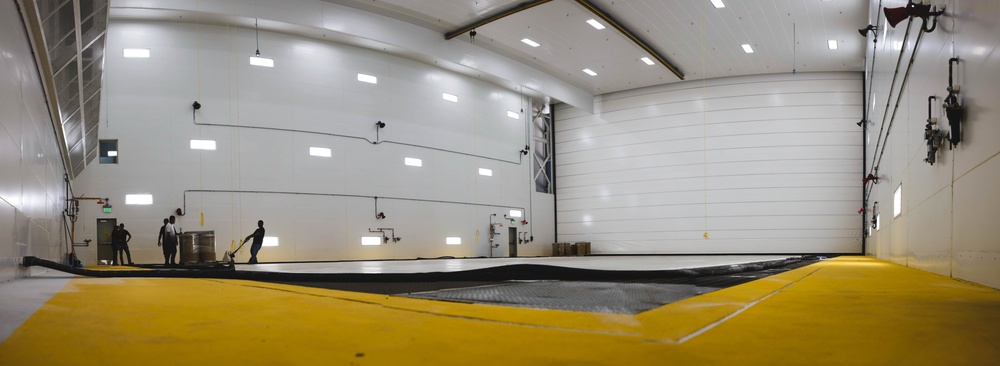 Pimp My Ride: Brand-new paint hangar receives their first customer, MCBH