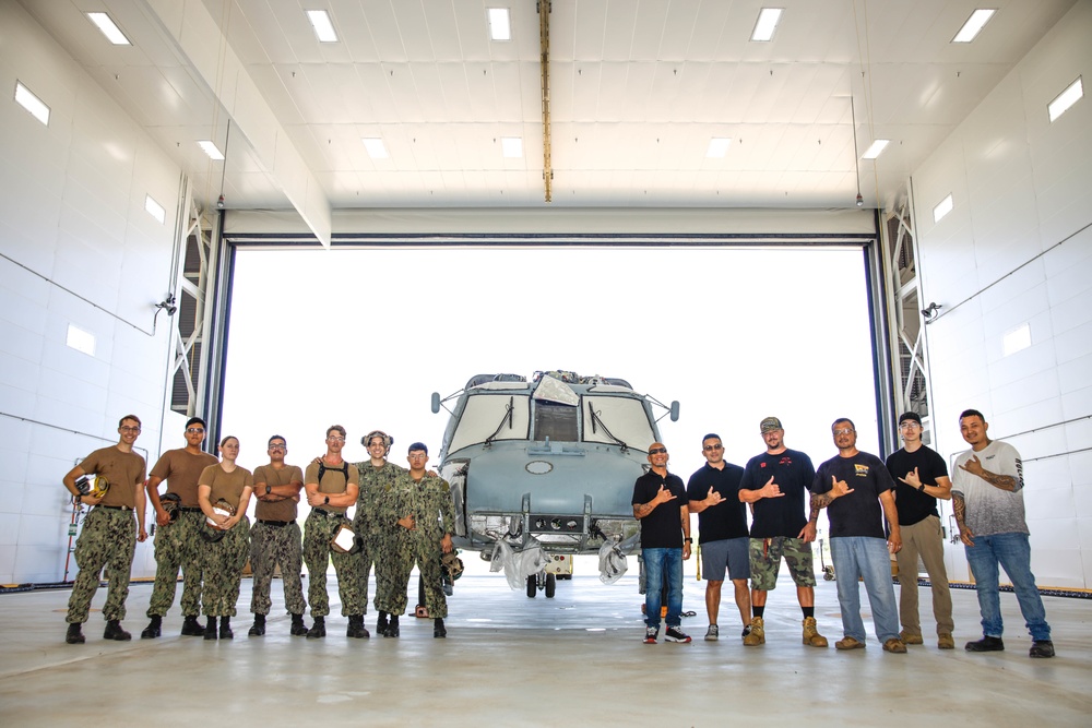 Pimp My Ride: Brand-new paint hangar receives their first customer, MCBH