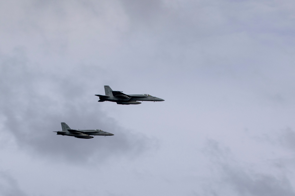 Decatur Super Hornet Fly-By