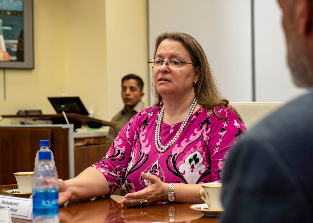 U.S. Ambassador to Fiji tours DPAA