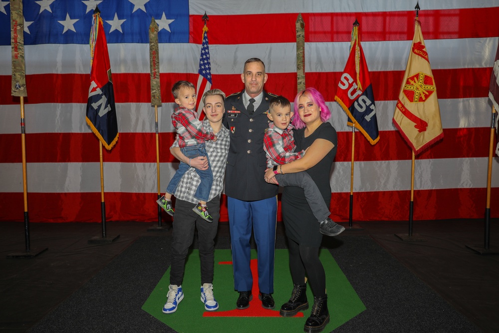 Fort Riley Hosts a Retirement Ceremony at King Field House