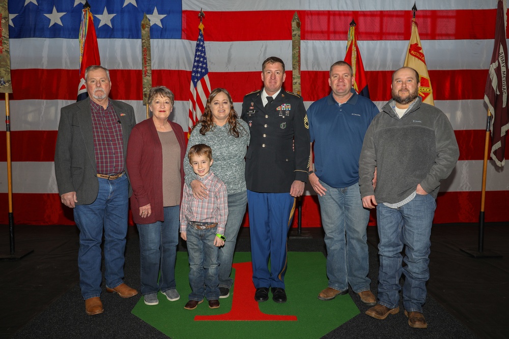 Fort Riley Hosts a Retirement Ceremony at King Field House