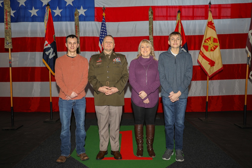 Fort Riley Hosts a Retirement Ceremony at King Field House