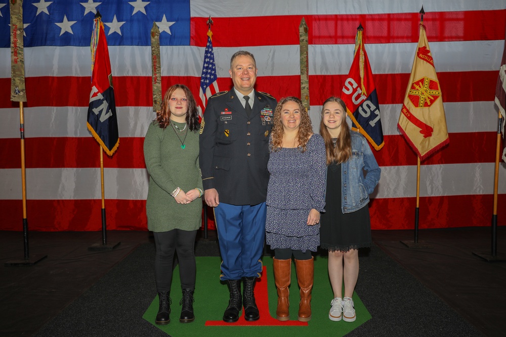 Fort Riley Hosts a Retirement Ceremony at King Field House