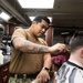 USS Theodore Roosevelt barbershop